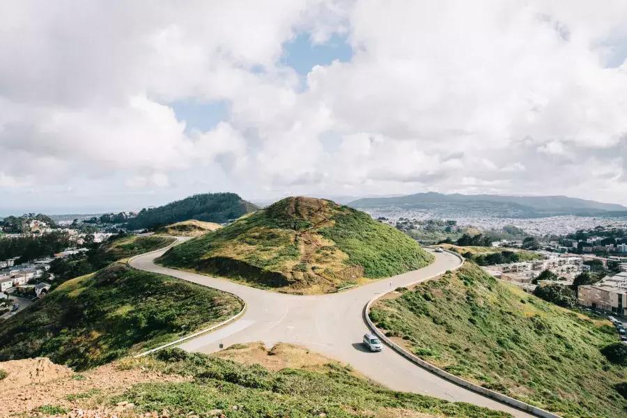 Cima di Twin Peaks a San Francisco